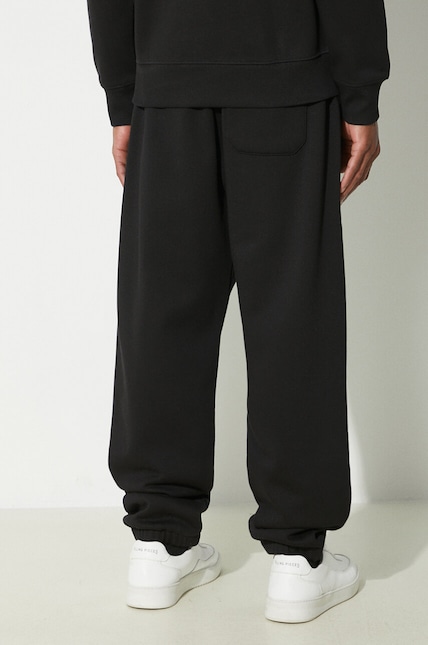 Carhartt WIP joggers Chase Sweat Pant black color smooth I033667