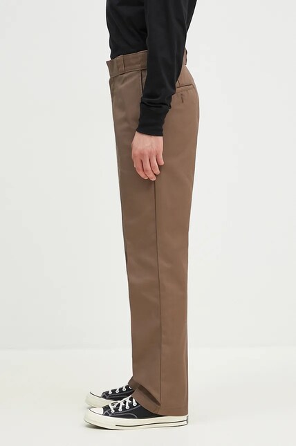 Dickies trousers 874 men's brown color DK0A4XK6 at PRM US