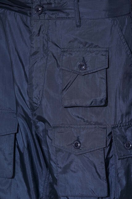 Engineered Garments shorts FA men's navy blue color OR276.DZ028 at