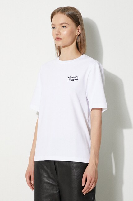 Maison Kitsuné cotton t-shirt Handwriting Comfort PRM EU
