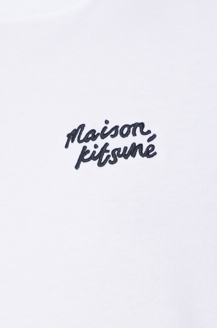 Maison Kitsuné cotton t-shirt Handwriting Comfort PRM EU