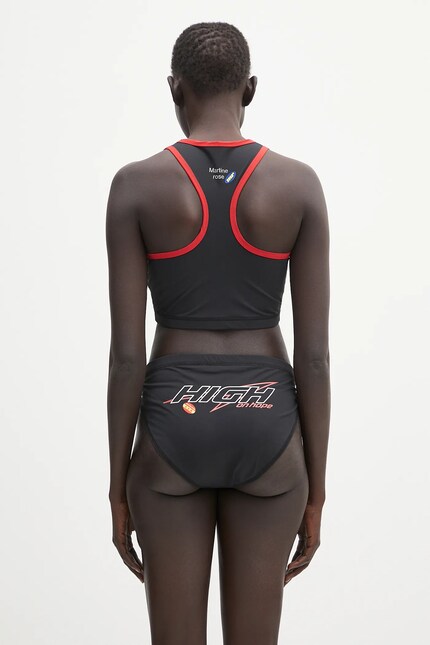 Martine Rose two-piece swimsuit Bikini black color 183JT08001 at