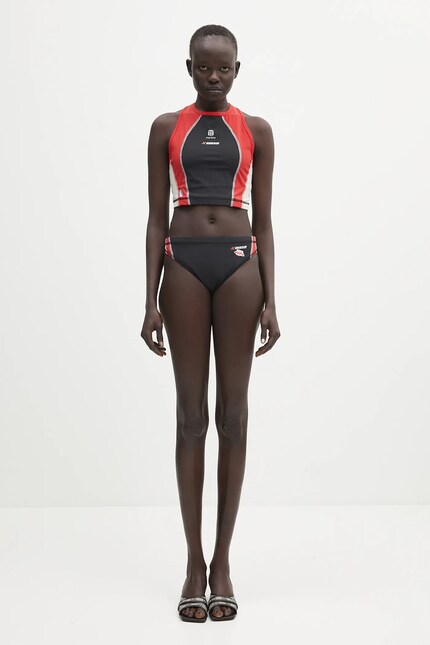 Martine Rose two-piece swimsuit Bikini black color 183JT08001 at