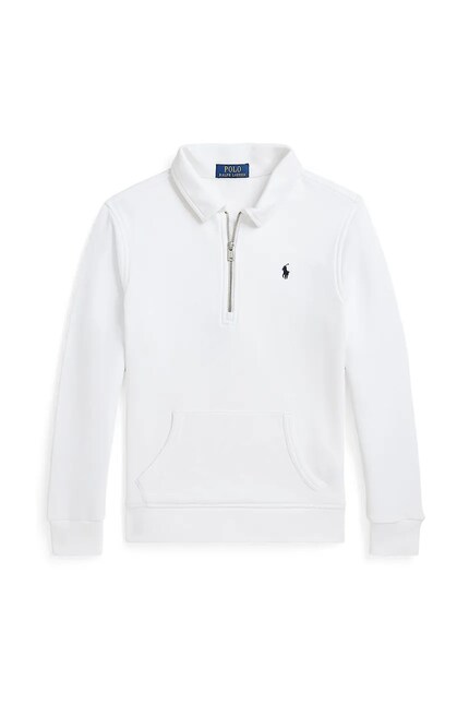 Детская кофта Polo Ralph Lauren цвет белый однотонная 323958157001