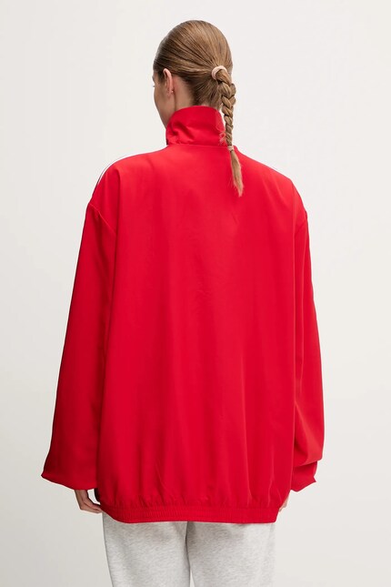 Кофта adidas Originals Oversized Tracktop женская цвет красный с