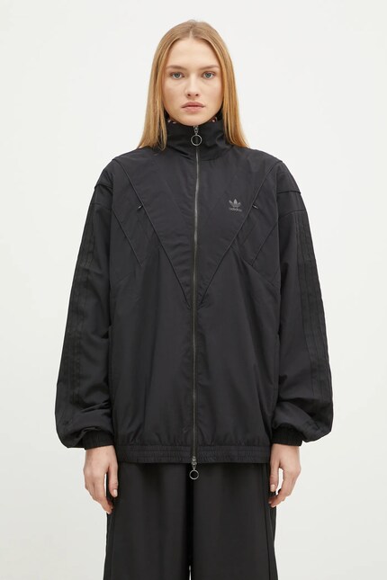 adidas Originals sweatshirt Rasant Tracktop women's black color