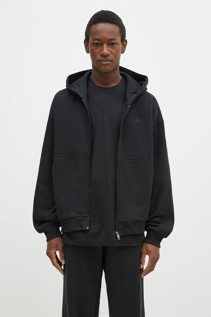 adidas Originals cotton sweatshirt Essential men's black color