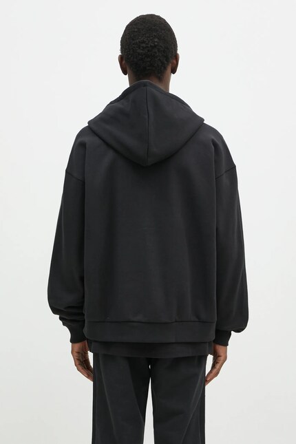 Хлопковая кофта adidas Originals Essential мужская цвет чёрный с