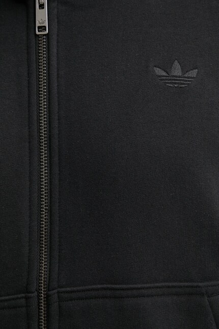 Хлопковая кофта adidas Originals Essential мужская цвет чёрный с
