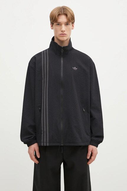adidas Originals sweatshirt Fashion Seersucker Firebird Track Top