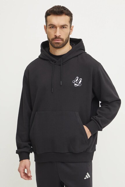 Кофта adidas Originals MBN HOODIE чоловіча колір чорний з