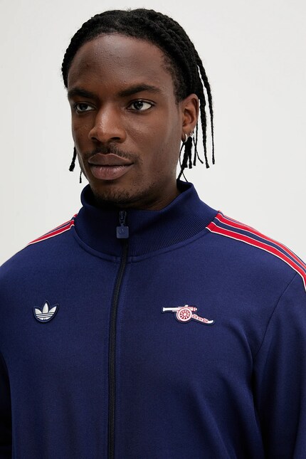 Кофта adidas Originals Arsenal FC цвет синий с аппликацией JF0544