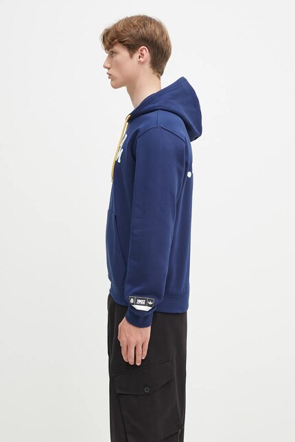 adidas Performance sweatshirt Real Madrid VRCT Hoodie men's blue