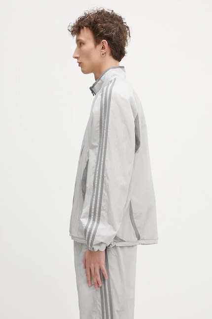adidas Originals jacket Adicolor 2000S Woven Track Top gray color adidas Originals jacket Adicolor 2000S Woven Track Top gray color