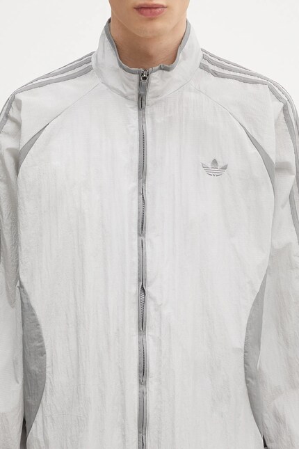 adidas Originals jacket Adicolor 2000S Woven Track Top gray color