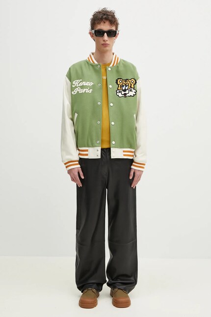 ラッキー Kenzo wool blend bomber jacket x Verdy PRM EU