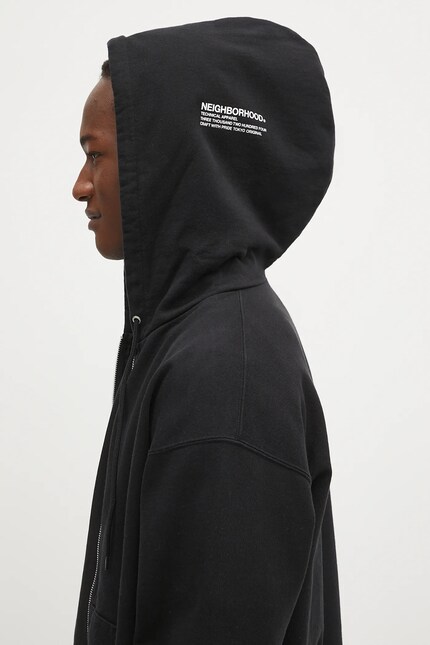 NEIGHBORHOOD cotton sweatshirt Classic Sweat Zip Hoodie Ls PRM EU