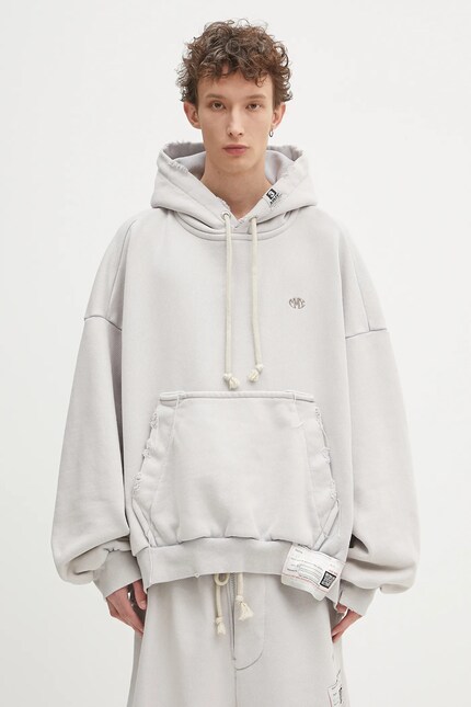 トップス MIHARA YASUHIRO 21AW Wide Back Hoodie Maison MIHARA YASUHIRO cotton sweatshirt Amateur Sewn Wide Back