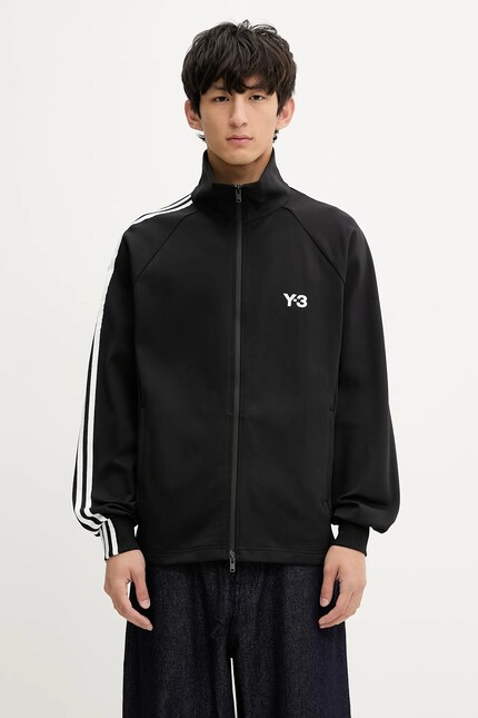 Y-3 sweatshirt 3S Tracktop black color with an application JF0668