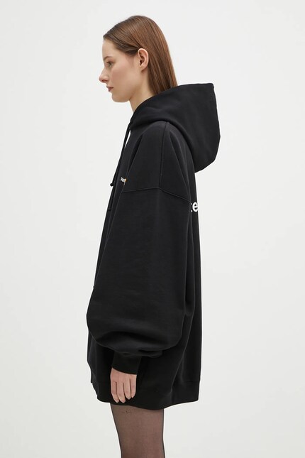 VETEMENTS sweatshirt Vetements.Com Oversized black color hooded