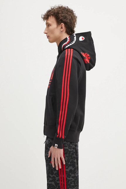 adidas Originals x BAPE cotton sweatshirt SSTR PACK Shark FZ H PRM EU