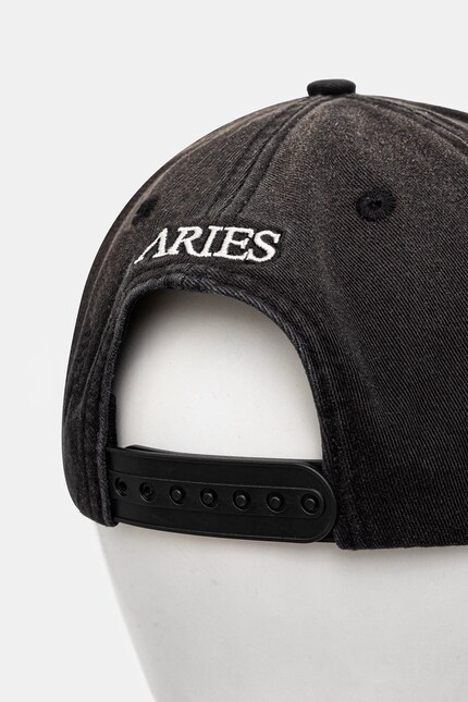 Aries cotton baseball cap Peace Cap black color with an