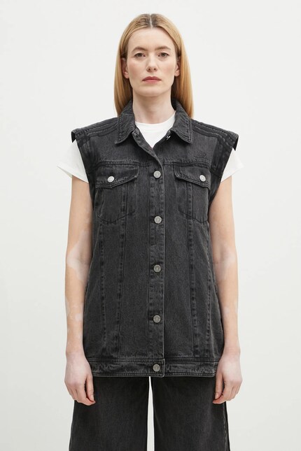Джинсовая куртка adidas Originals DENIM SHIRT JKT женская цвет