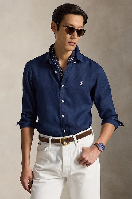 lauren dress shirts for men Polo Ralph Mens Classic Oxford Shirt (X-Large, White) : Clothing, Shoes & Jewelry Button closure Polo Ralph Lauren Men's Pinpoint