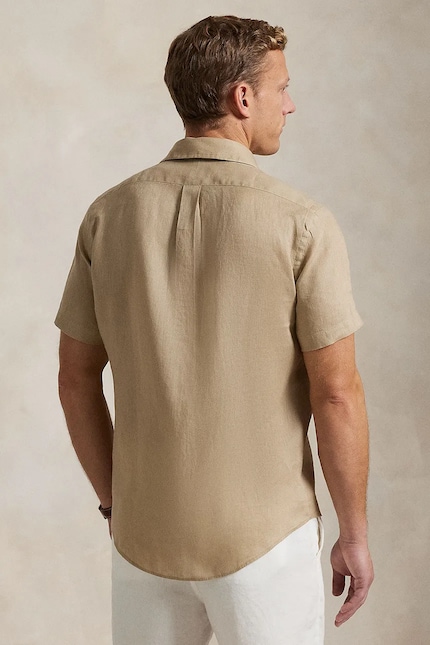 Polo Ralph Lauren linen shirt Sport Shirt beige color regular 710968912 at PRM US Polo Ralph Lauren linen shirt Sport Shirt beige color regular 710968912 at PRM US