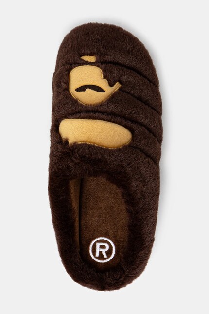A Bathing Ape slippers BAPE X SUBU brown color 1K80191901 at PRM US