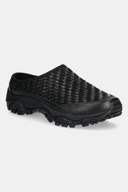 Merrell 1TRL sliders Moab 2 Slide Ltr Woven Se black color