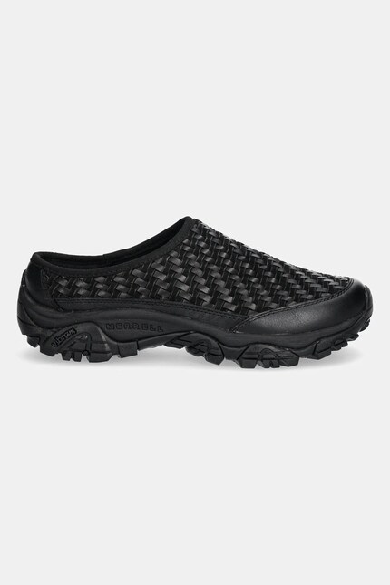 Merrell 1TRL sliders Moab 2 Slide Ltr Woven Se black color