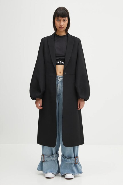 JW Anderson coat Balloon Sleeve black color CO0329.PG1679.999 at