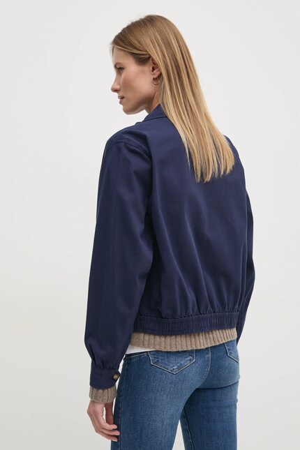 Polo Ralph Lauren cotton jacket navy blue color 211934952 at PRM US