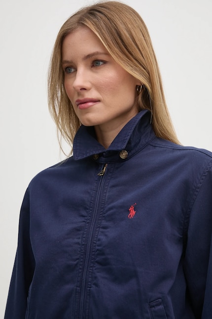 Polo Ralph Lauren cotton jacket navy blue color 211934952 at PRM US Polo Ralph Lauren cotton jacket navy blue color 211934952 at PRM US