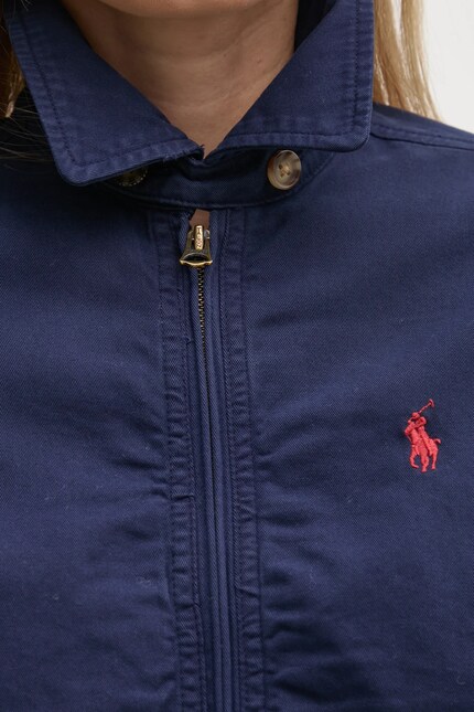 Polo Ralph Lauren cotton jacket navy blue color 211934952 at PRM US
