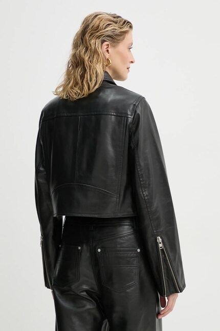 Stand Studio biker jacket Brooke women's black color 66384-7750 at
