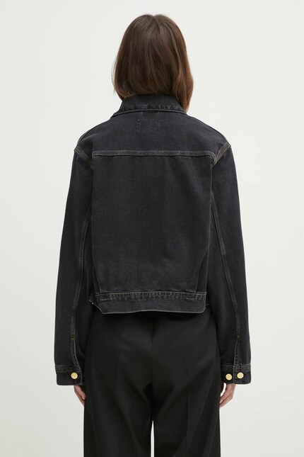Carhartt WIP denim jacket Arca Jacket black color I034874 at PRM US