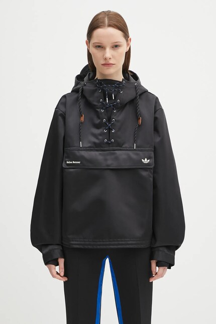 adidas Originals jacket x Wales Bonner Sailor Sailor blue color