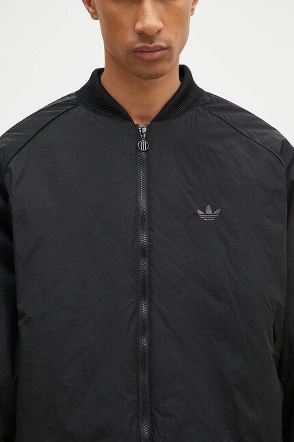 adidas Originals bomber jacket OS BOMBER men's black color JC7546