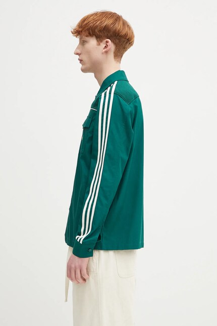 Куртка adidas Originals Premium Jacket цвет зелёный переходная