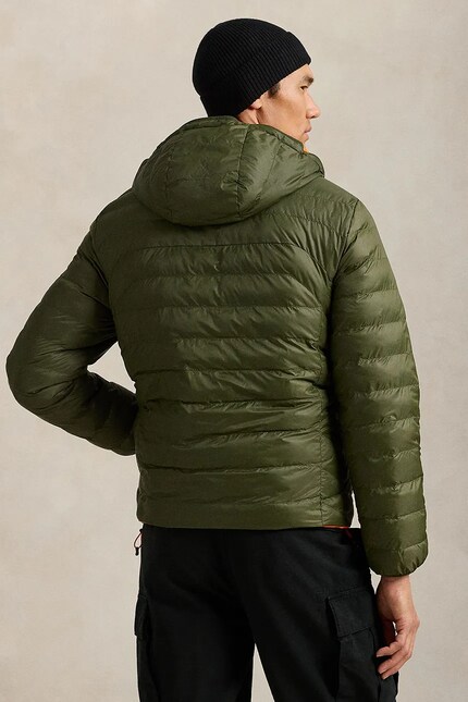 Polo Ralph Lauren reversible jacket Rev Terra men's green color
