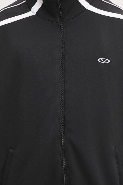 VETEMENTS jacket Oval Logo Gym men's black color UA66JA360B at PRM US