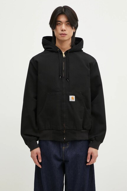 ジャケット・アウター Carhartt WIP Cargo Jacket - Black Хлопковая куртка Carhartt WIP OG Active Jacket цвет чёрный