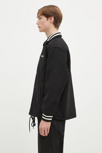 Carhartt WIP wool blend jacket Wool Coach Jacket black color