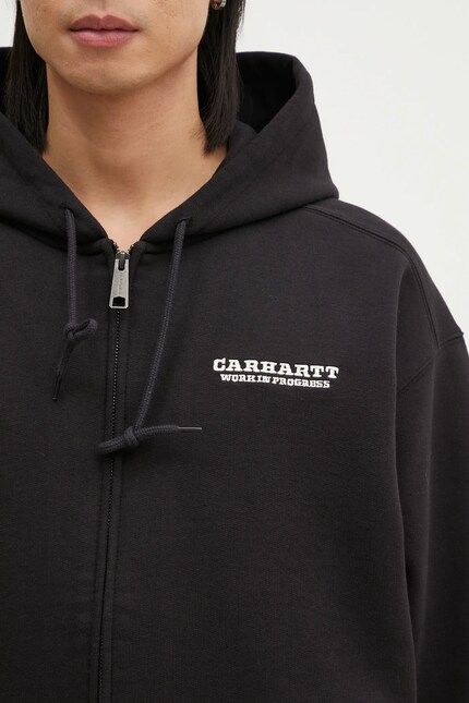 Carhartt WIP sweatshirt Hooded Runaway Sweat Jacket men's black