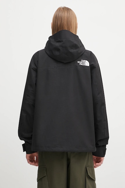 The North Face jacket Dryvent Mono Mountain black color The North Face jacket Dryvent Mono Mountain black color