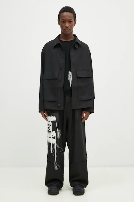 Y-3 jacket Sport Uniform Patch Coach Jacket PRM EU Y-3 jacket Sport Uniform Patch Coach Jacket PRM EU