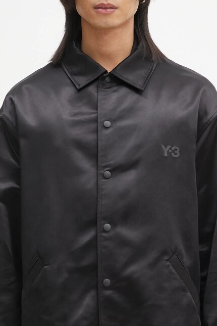 Y-3 jacket Graphic Coach Jacket black color JN4883 at PRM US