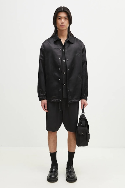 Y-3 jacket Graphic Coach Jacket black color JN4883 at PRM US Y-3 jacket Graphic Coach Jacket black color JN4883 at PRM US